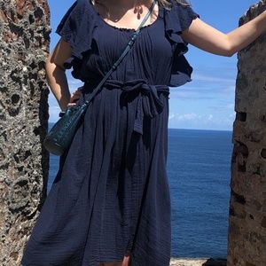 Apiece Apart Blue Dress Size 4